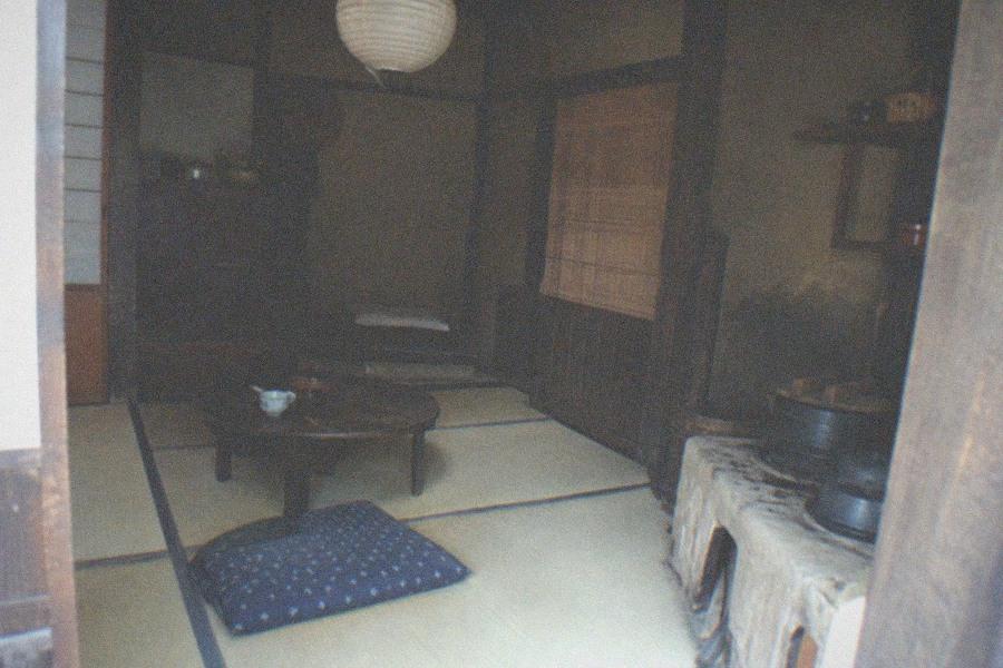 Fukagawa Edo Museum entrance on a quiet Shirakawa street in Koto, Tokyo